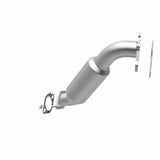 MagnaFlow direct-fit catalytic converter for 2008-2014 Subaru 2.5L stainless steel CARB compliant 5411014