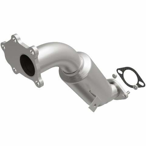 MagnaFlow direct-fit catalytic converter fits 2006-2008 Subaru Forester, 2006-2007 Subaru Impreza, and additional vehicles and 2006 Saab 9-2X 2.5L stainless steel CARB compliant 54