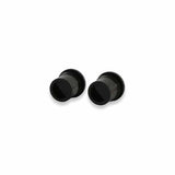 Mr. Gasket baffled breather grommets black rubber 5425