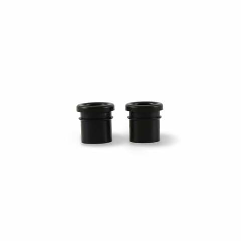 Mr. Gasket baffled breather grommets black rubber 5425
