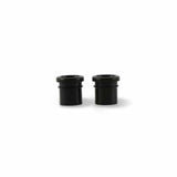 Mr. Gasket baffled breather grommets black rubber 5425