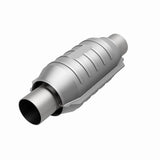 MagnaFlow universal catalytic converter 2.25 inch inlet/outlet stainless steel CARB compliant OBDII 54305