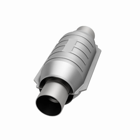 MagnaFlow universal catalytic converter 2.25 inch inlet/outlet stainless steel CARB compliant OBDII 54305