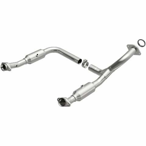 MagnaFlow direct-fit catalytic converter fits 2006 Ford Explorer and 2006 Mercury Mountaineer and 2006 Ford Explorer 4.6L stainless steel CARB compliant 5451672