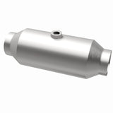 MagnaFlow universal catalytic converter 2.5 inch inlet/outlet stainless steel CARB compliant 5461336
