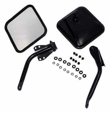 Vintage - Metal Black side mirror assembly Kit - 5462736K