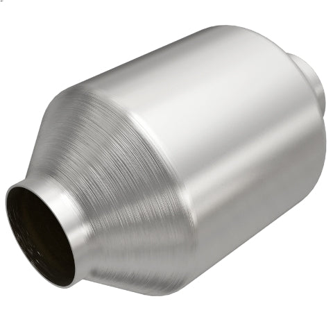 MagnaFlow universal catalytic converter 2.5 inch inlet/outlet stainless steel CARB compliant 5491306