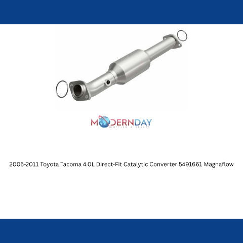 MagnaFlow direct-fit catalytic converter for 2005-2011 Toyota Tacoma 4.0L stainless steel CARB compliant 5491661