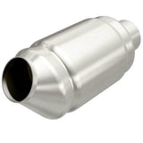 MagnaFlow universal catalytic converter 2.5 inch inlet/outlet stainless steel CARB compliant OBDII 54976