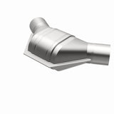 MagnaFlow universal catalytic converter 2.25 inch inlet/outlet stainless steel CARB compliant 91085