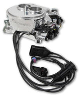Holley EFI Sniper EFI 550-849K 2300 Carb 2 Barrel Master Fuel Injection Kit Polished