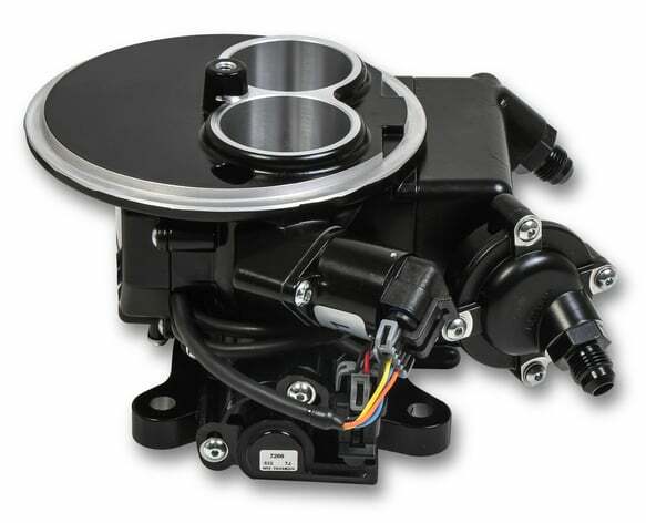 Holley EFI 550-850 Sniper EFI 2300 Self-Tuning Kit Black Finish Fuel Injection Carb