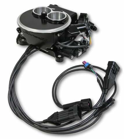 Holley EFI 550-850 Sniper EFI 2300 Self-Tuning Kit Black Finish Fuel Injection Carb