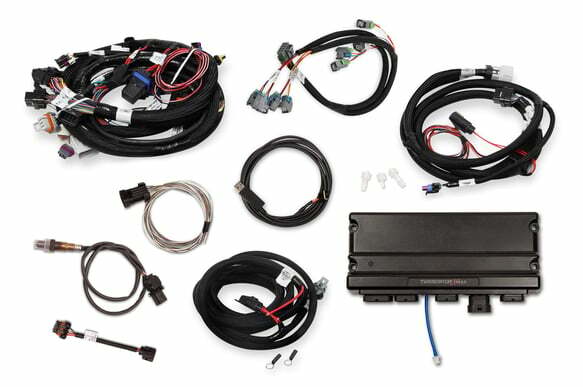 Holley EFI Terminator X Max engine management system max-24x-1x-ev6-ls-mpfi-w-trans-control-w-o-3-5-handheld-550-919t2