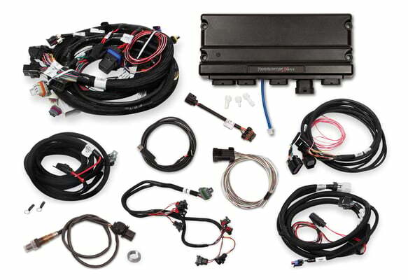 Holley EFI Terminator X Max engine management system max-24x-1x-ev1-ls-mpfi-dbw-throttle-trans-w-o-handheld-550-926t