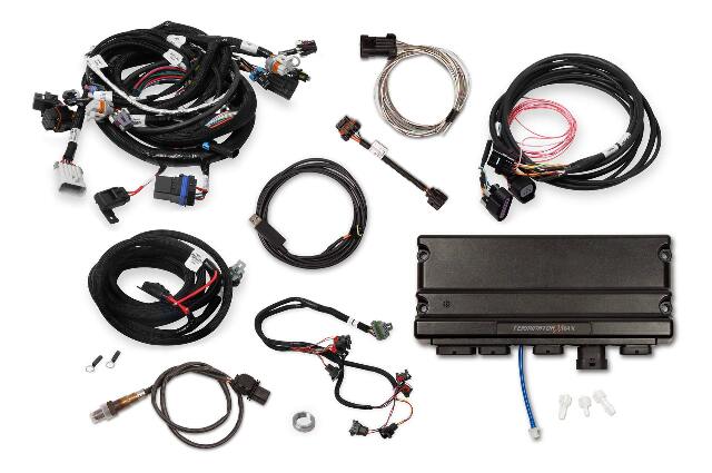 Holley EFI Terminator X Max engine management system max-58x-4x-ev1-ls-mpfi-dbw-throttle-w-o-3-5-handheld-550-933t