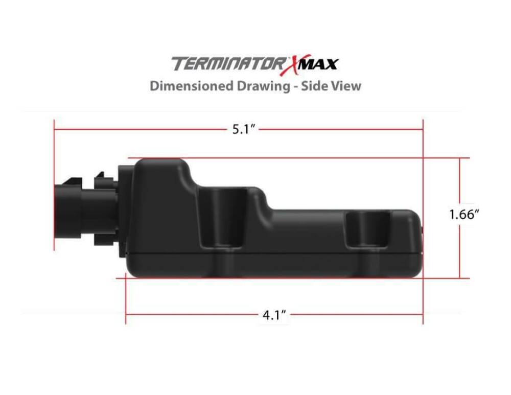t Terminator X Max 58x/4x EV1 LS MPFI & DBW Throttle w/o 3.5 Handheld - 550-933T HolleyEFI