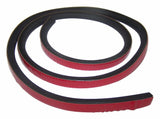 Jeep Rubber Black Hood Weatherstrip - 55008119