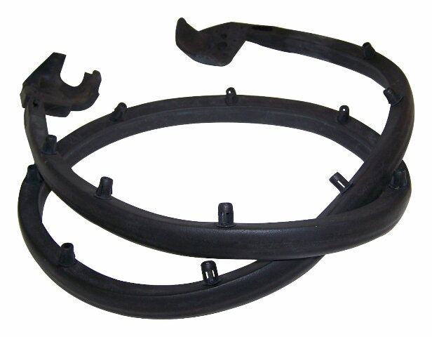 Crown Automotive - Rubber Black Door Weatherstrip - 55009829