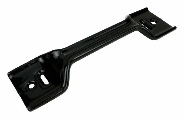 Fits 1997-2004 Jeep Wrangler TJ Wrangler Battery Hold Down; 55014361 steel black