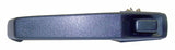 Jeep Metal Black exterior door handle assembly - 55024926