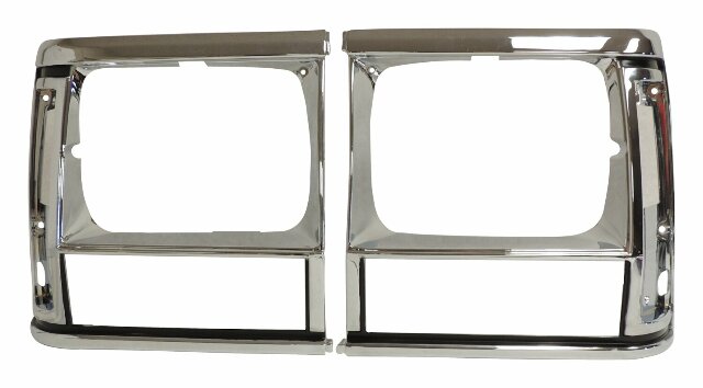 Headlight Bezel Set Fits 1991-1996 XJ Cherokee -55034078K-CRN