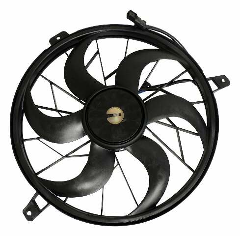 Jeep Plastic Black Cooling Fan Module - 55037691AB
