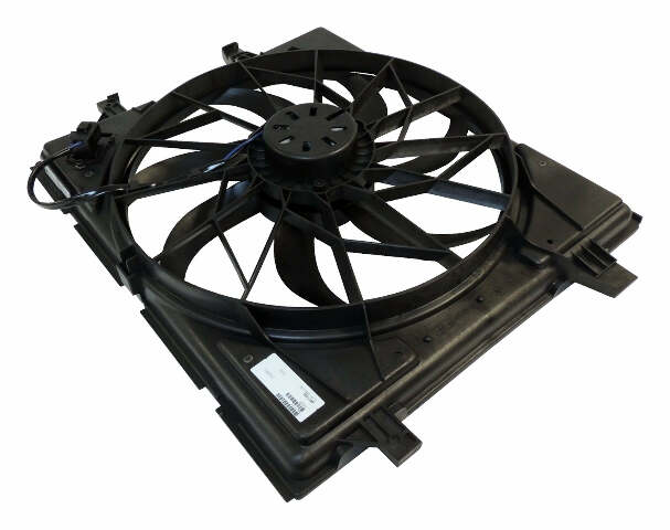 Jeep Steel Black Cooling Fan Module - 55037992AD