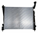 Jeep Aluminum Black Radiator - 55038001AH