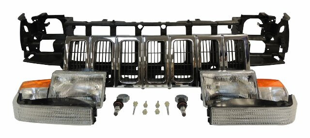 Plastic Multi Header Panel Kit - 55054996K steel black