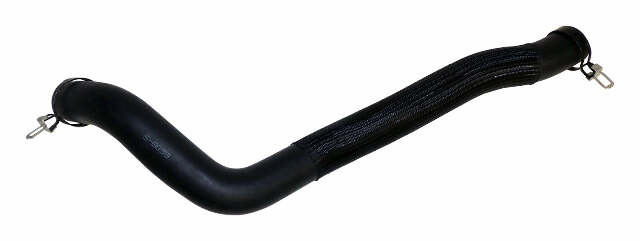 Upper Radiator Hose for 2007-2010 Jeep Wrangler JK Wrangler w/ 2.8L Diesel Engine - 55057201AC steel black