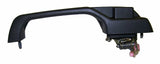 Jeep Metal Black exterior door handle assembly - 55076093