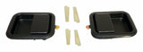 Vintage - Steel Black exterior door handle assembly Kit - 55076222K