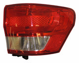 Jeep Plastic Red tail light assembly - 55079420AG