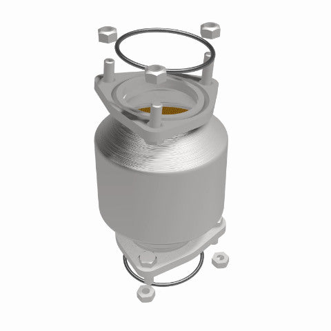 MagnaFlow direct-fit catalytic converter fits 2004-2005 Suzuki Forenza and 2005 Suzuki Reno, this and 2004-2005 Suzuki Forenza 2.0L stainless steel CARB compliant 551291