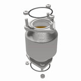 MagnaFlow direct-fit catalytic converter fits 2004-2005 Suzuki Forenza and 2005 Suzuki Reno, this and 2004-2005 Suzuki Forenza 2.0L stainless steel CARB compliant 551291