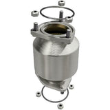 MagnaFlow direct-fit catalytic converter fits 2004-2005 Suzuki Forenza and 2005 Suzuki Reno, this and 2004-2005 Suzuki Forenza 2.0L stainless steel CARB compliant 551291