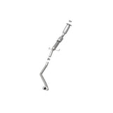 MagnaFlow direct-fit catalytic converter for 2009-2011 Toyota 1.8L stainless steel CARB compliant 551496