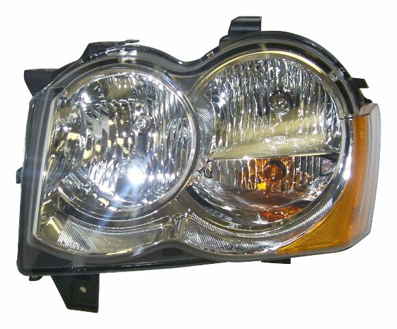Jeep Plastic Amber headlight assembly - 55157483AE