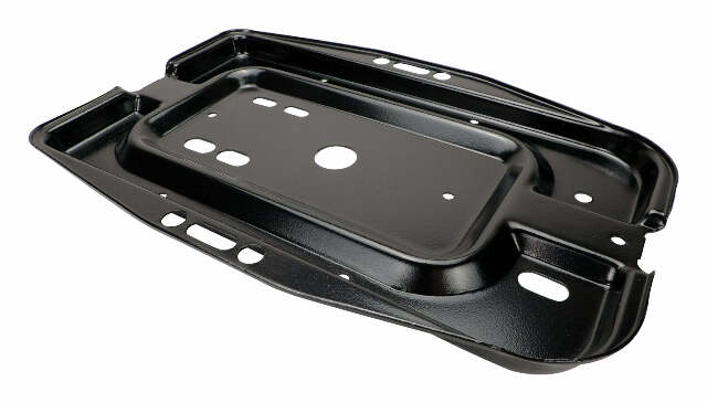 Fits 1997-2004 Jeep Wrangler TJ Wrangler Battery Tray; 55174728AB steel black