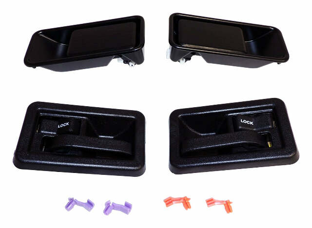 Steel Black exterior door handle assembly Kit - 55176548MK