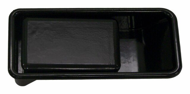 Jeep Metal Black exterior door handle assembly - 55176549AB