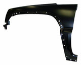 Jeep Metal Black Fender - 55177101AD