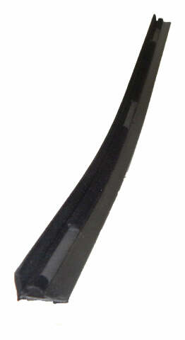 Jeep Metal Black Door Glass Weatherstrip - 55235409