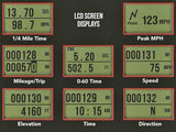 Holley EFI GPS Speedometer - 553-123