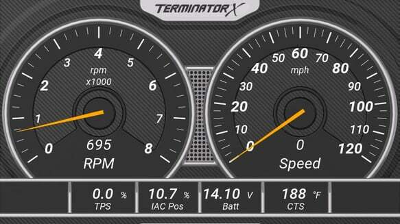 Holley EFI 5 Digital Dash High-Resolution Display - Gps Speedometer-553-200