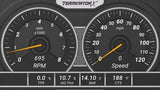 Holley EFI 5 Digital Dash High-Resolution Display - Gps Speedometer-553-200