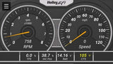 Holley EFI 5 Digital Dash High-Resolution Display - Gps Speedometer-553-200