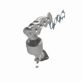MagnaFlow direct-fit catalytic converter for 2006-2011 Mazda 2.0L stainless steel CARB compliant 5531919