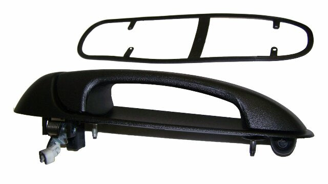 Jeep Metal Black exterior door handle assembly - 55360334AF
